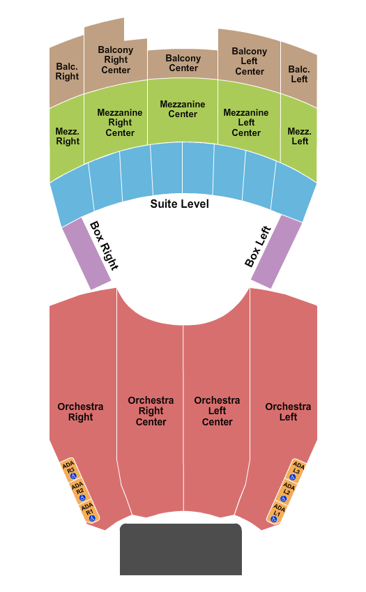 Majestic Theatre Mamma Mia! Seating Chart